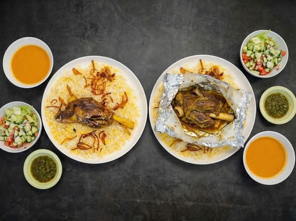 1 Lamb Mandi and 1 Haneeth for 2 People